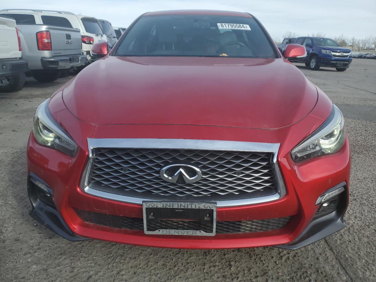 2022 INFINITI Q50 SENSORY VIN:JN1EV7CR3NM340790