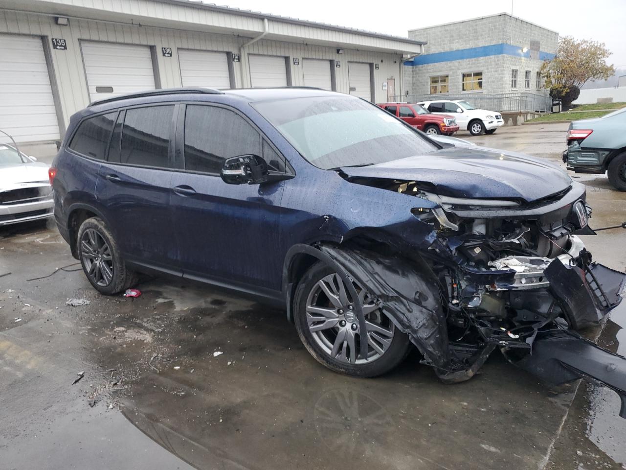 2022 HONDA PILOT SPORT VIN:5FNYF6H32NB046747