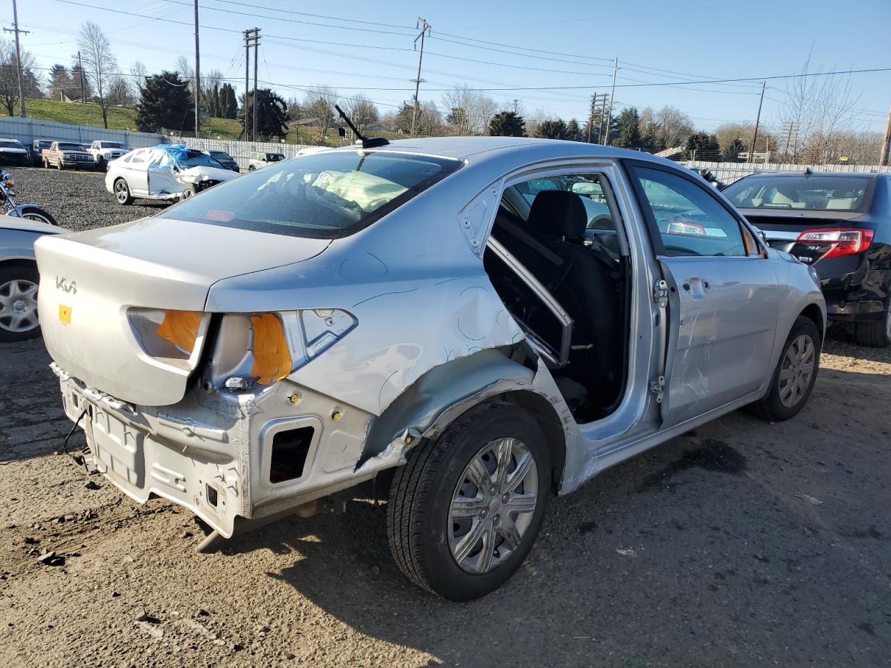 2022 KIA RIO LX VIN:3KPA24AD1NE486100