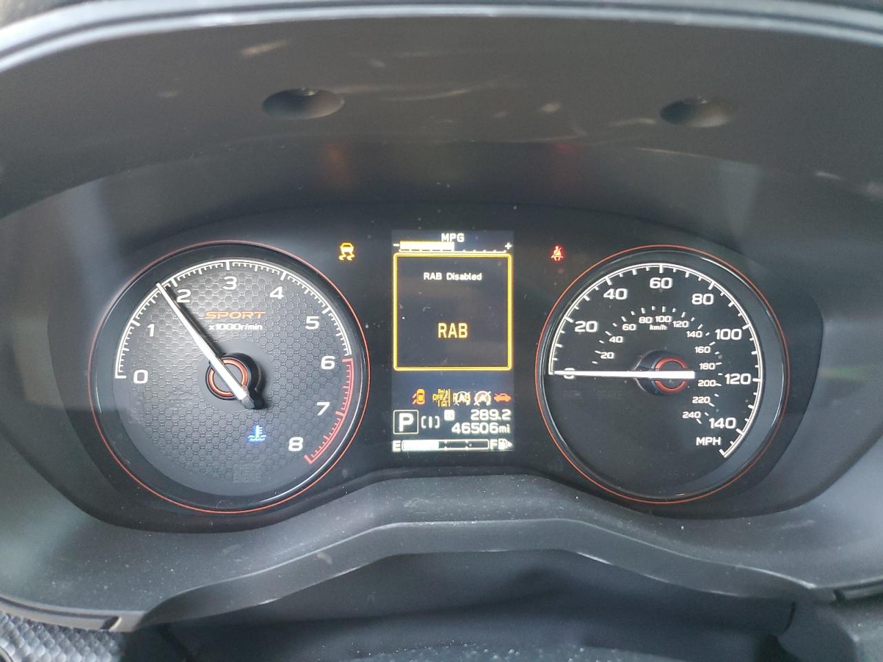 2022 SUBARU FORESTER SPORT VIN:JF2SKAJC4NH477364