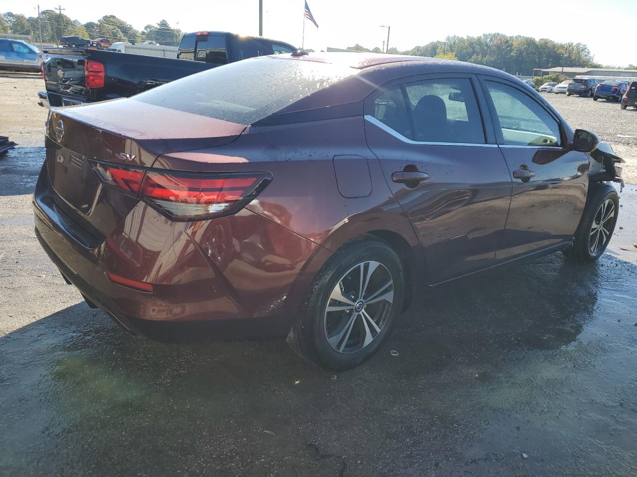 2022 NISSAN SENTRA SV VIN:3N1AB8CV5NY314506
