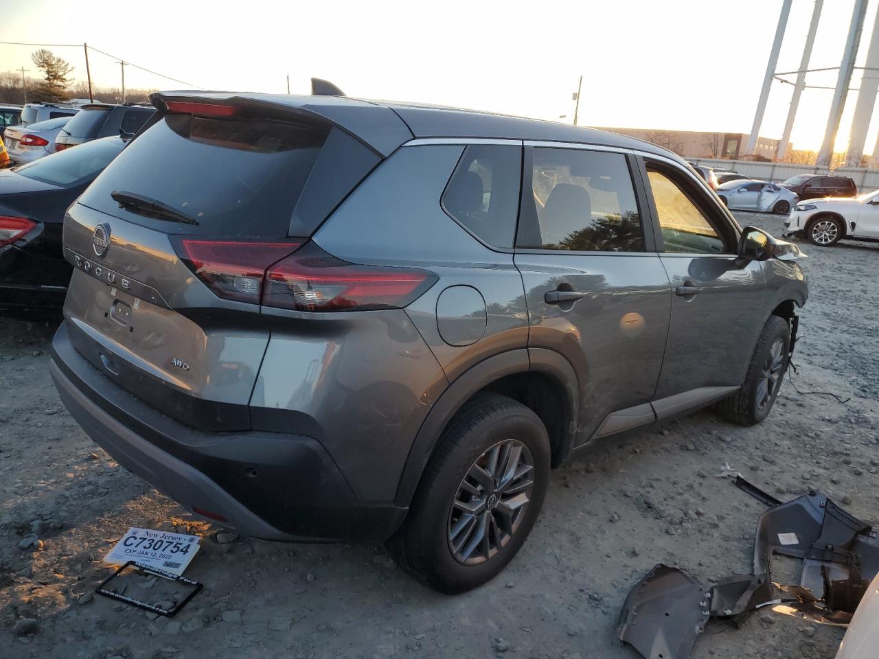 2023 NISSAN ROGUE S VIN:5N1BT3AB0PC830709
