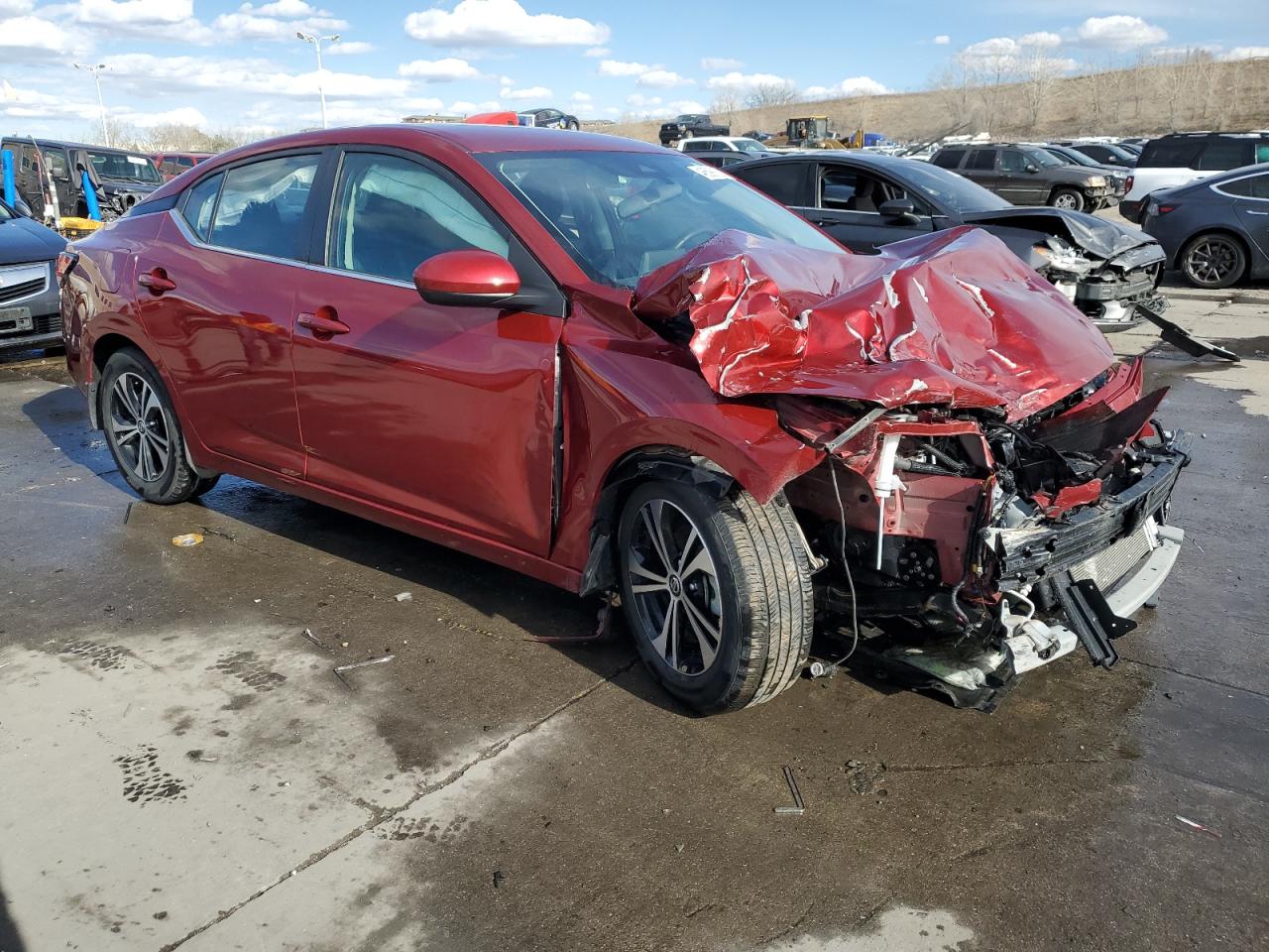 2023 NISSAN SENTRA SV VIN:3N1AB8CV4PY322244