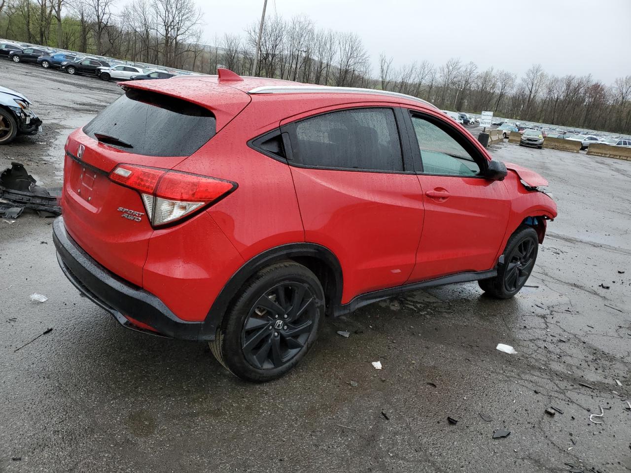 2022 HONDA HR-V SPORT VIN:3CZRU6H18NM729132