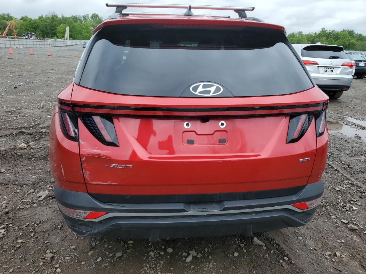 2022 HYUNDAI TUCSON SEL VIN:5NMJBCAE8NH125524