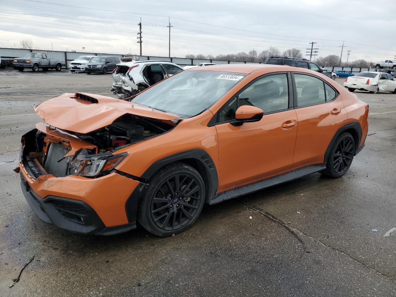 2022 SUBARU WRX PREMIUM VIN:JF1VBAH66N8027250