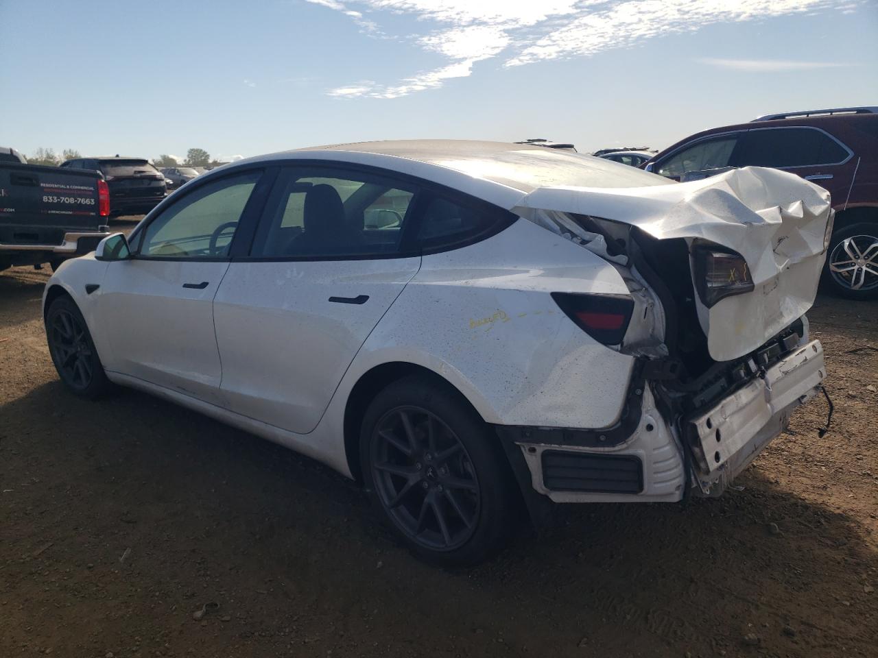 2022 TESLA MODEL 3 VIN:5YJ3E1EA6NF231046
