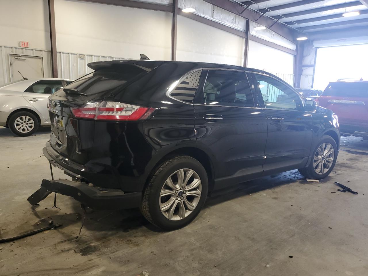 2022 FORD EDGE TITANIUM VIN:2FMPK4K96NBB04344