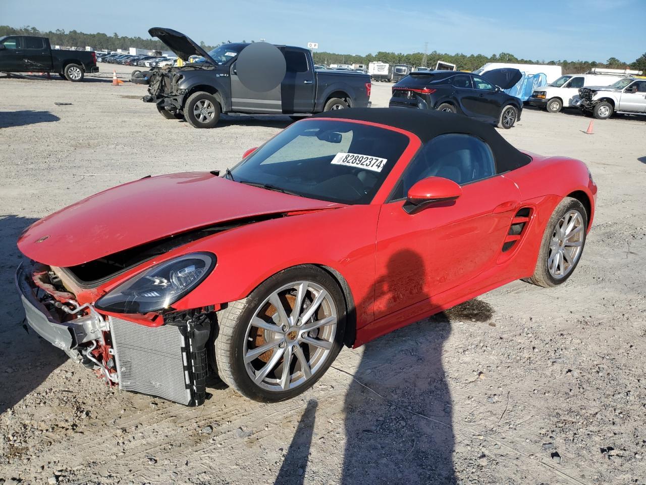 2023 PORSCHE BOXSTER BASE VIN:WP0CA2A88PS205347