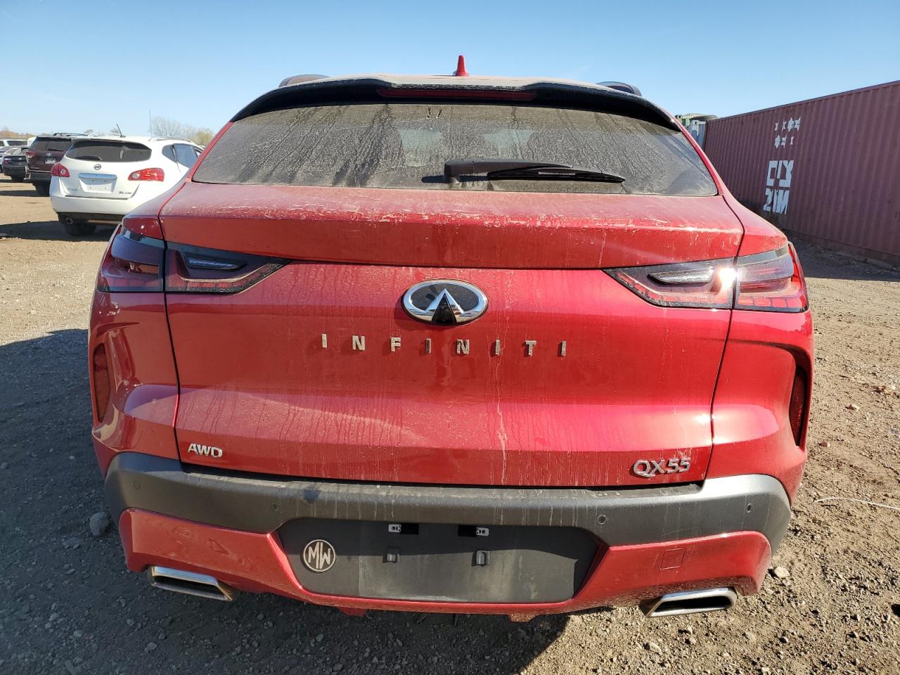2023 INFINITI QX55 ESSENTIAL VIN:3PCAJ5KR3PF117559