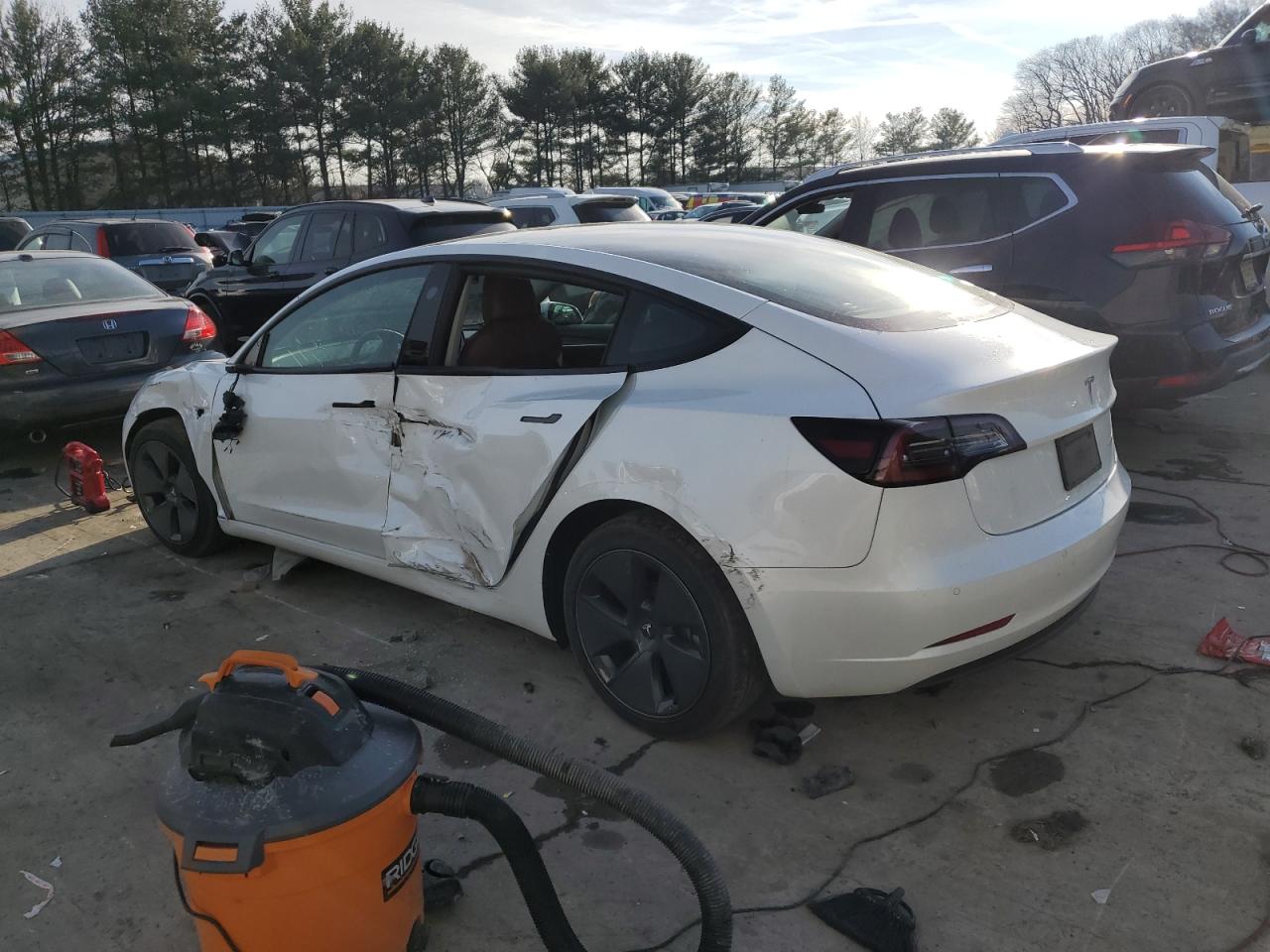 2022 TESLA MODEL 3  VIN:5YJ3E1EB1NF157642