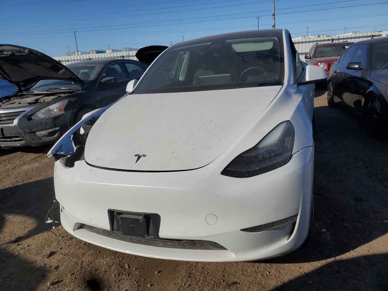 2022 TESLA MODEL Y  VIN:7SAYGDEE2NF320068