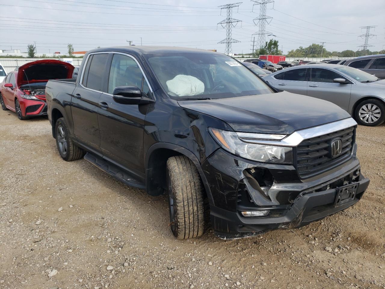 2023 HONDA RIDGELINE RTL VIN:5FPYK3F58PB010196