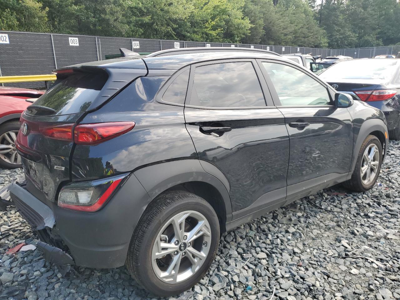 2023 HYUNDAI KONA SEL VIN:KM8K6CAB9PU987561