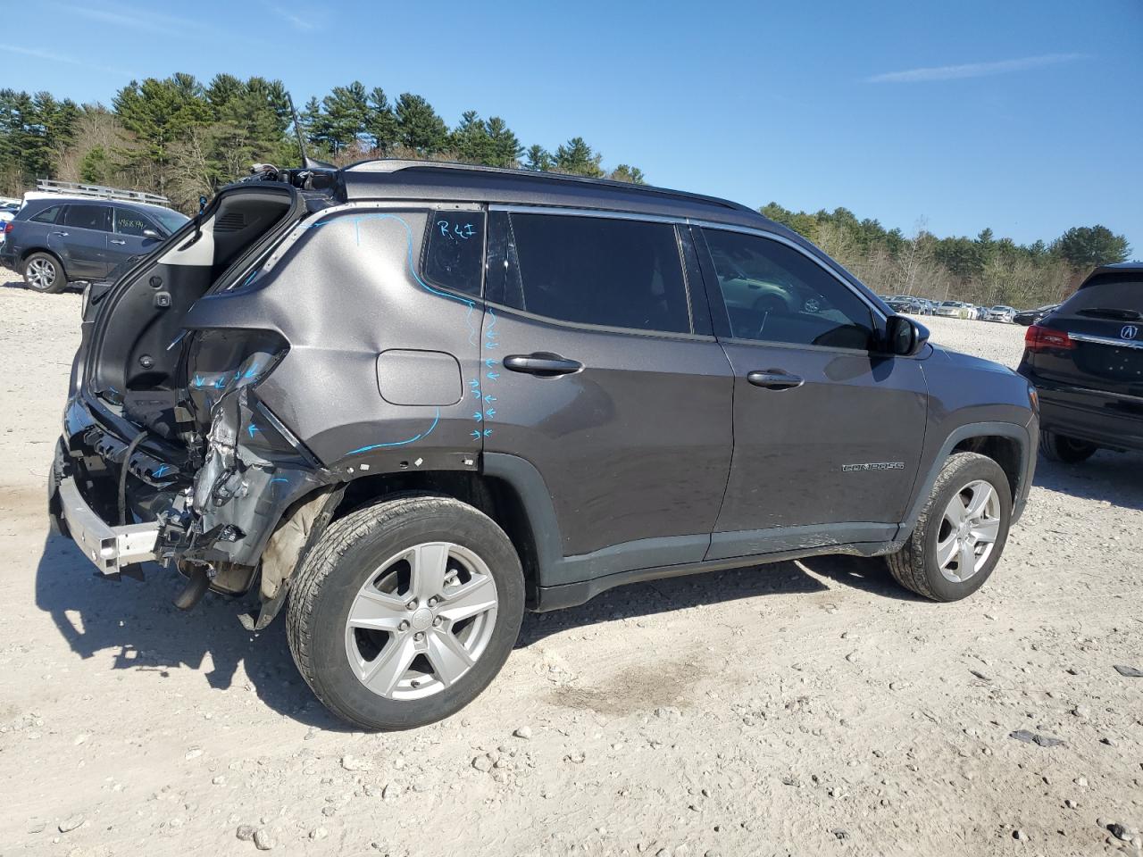 2022 JEEP COMPASS LATITUDE VIN:3C4NJDBB6NT208113