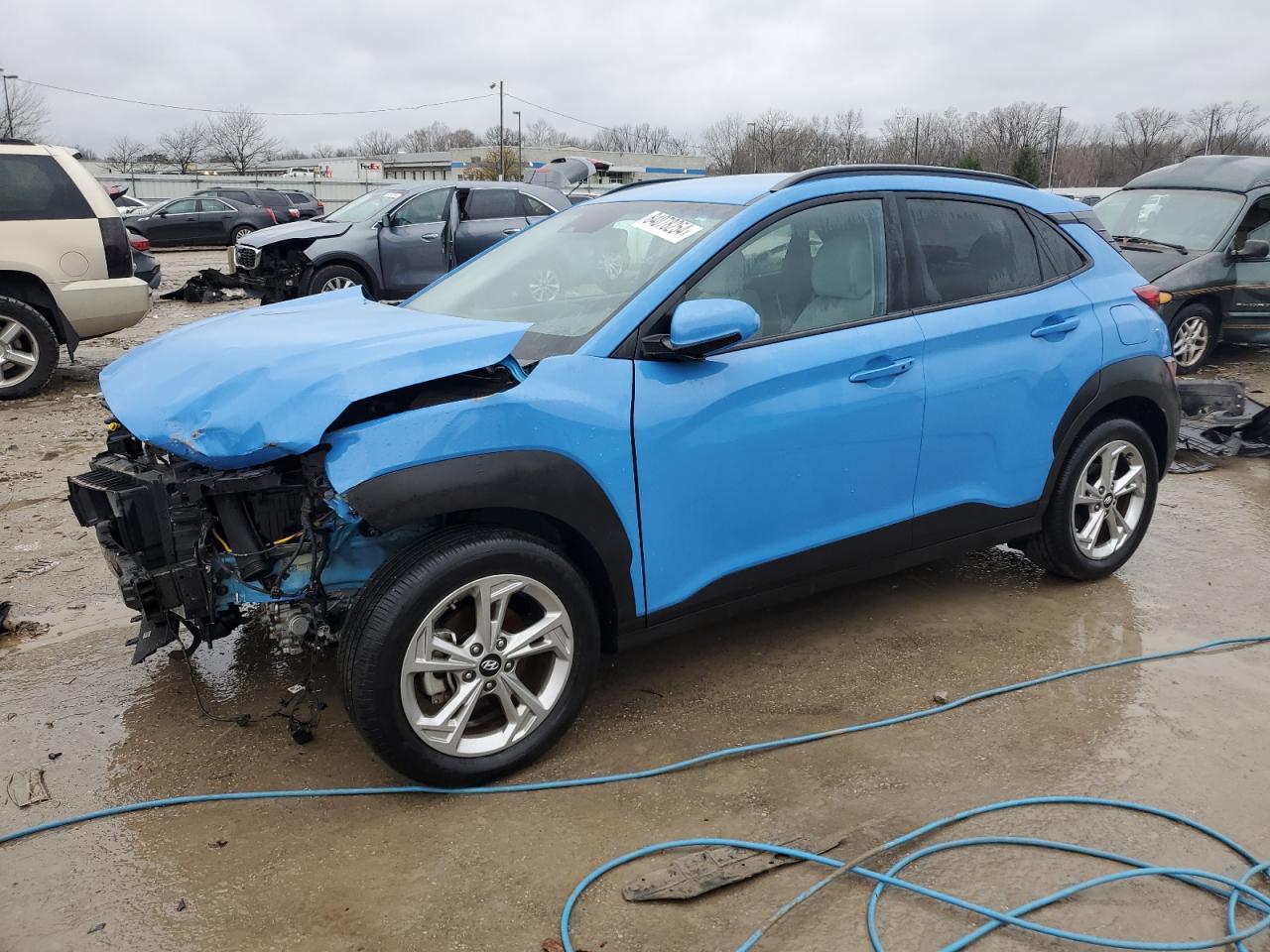 2022 HYUNDAI KONA SEL VIN:KM8K62AB0NU761786