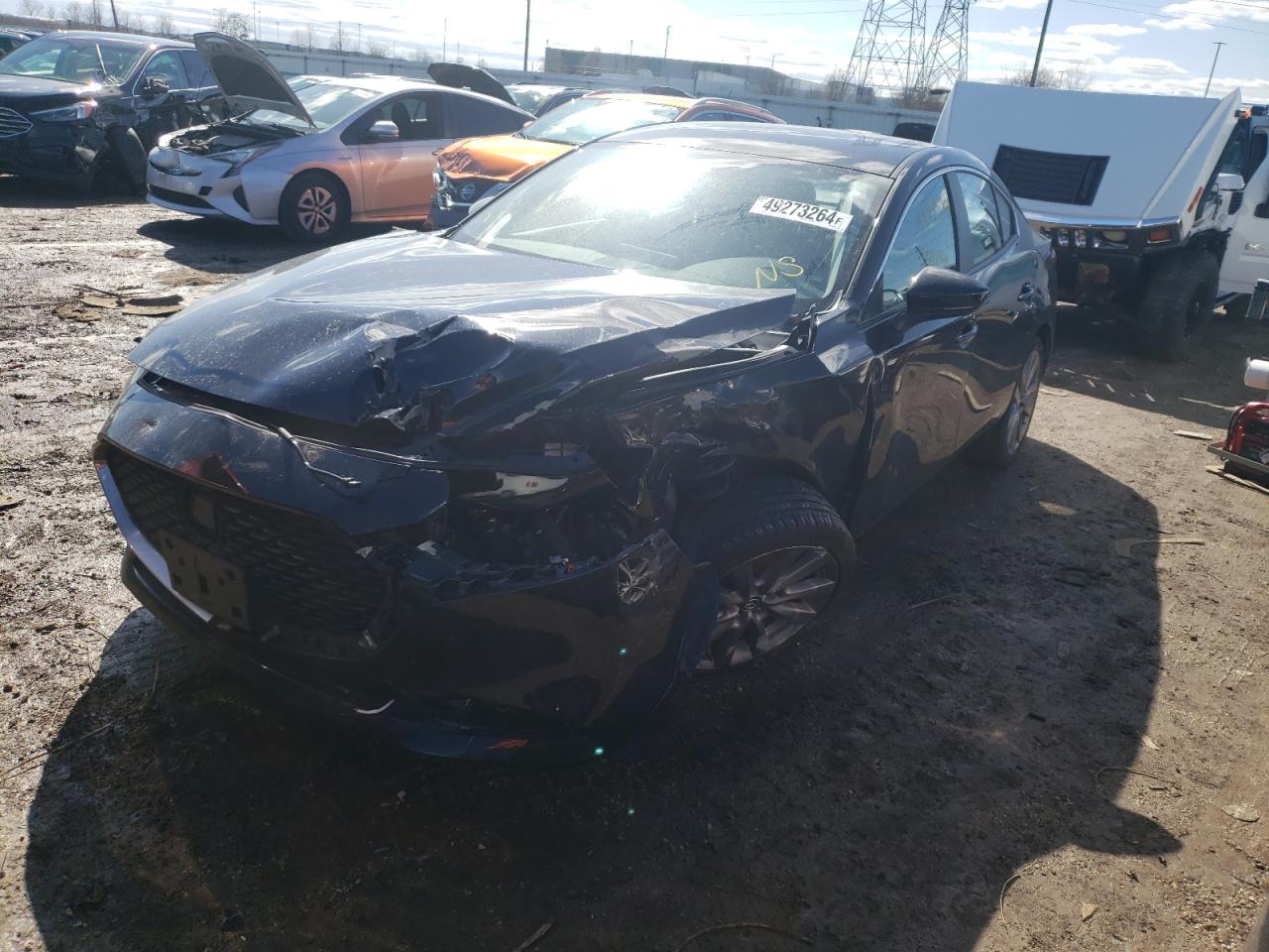 2022 MAZDA 3 SELECT VIN:JM1BPABL4N1506899