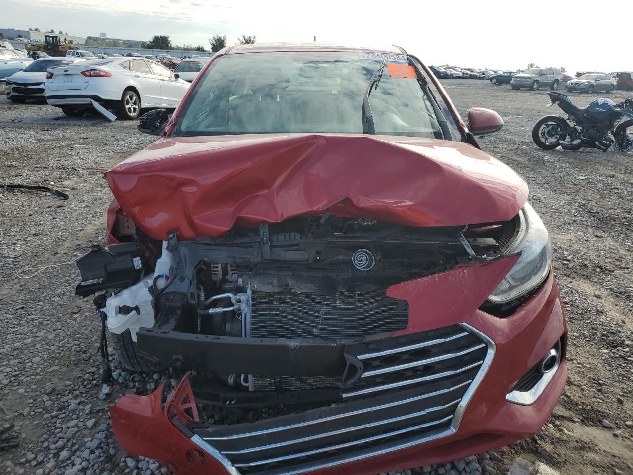 2022 HYUNDAI ACCENT SE VIN:3KPC24A61NE177169