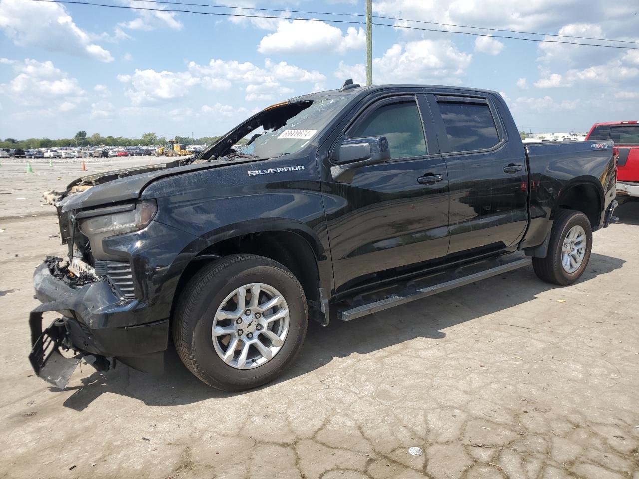 2022 CHEVROLET SILVERADO K1500 RST VIN:1GCUDEET0NZ630075