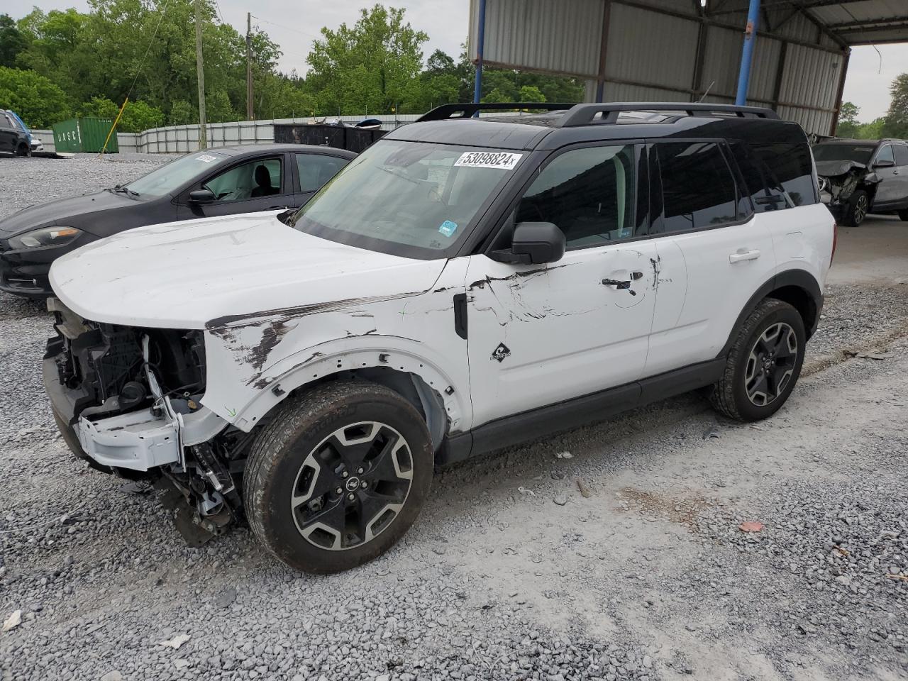 2022 FORD BRONCO SPORT OUTER BANKS VIN:3FMCR9C62NRD30734