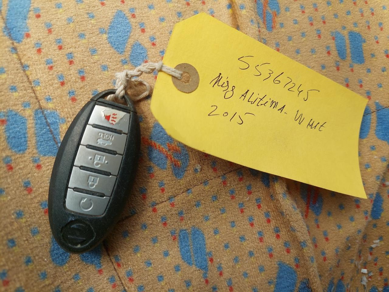 2015 NISSAN ALTIMA VIN:1N4BL3AP2FC******