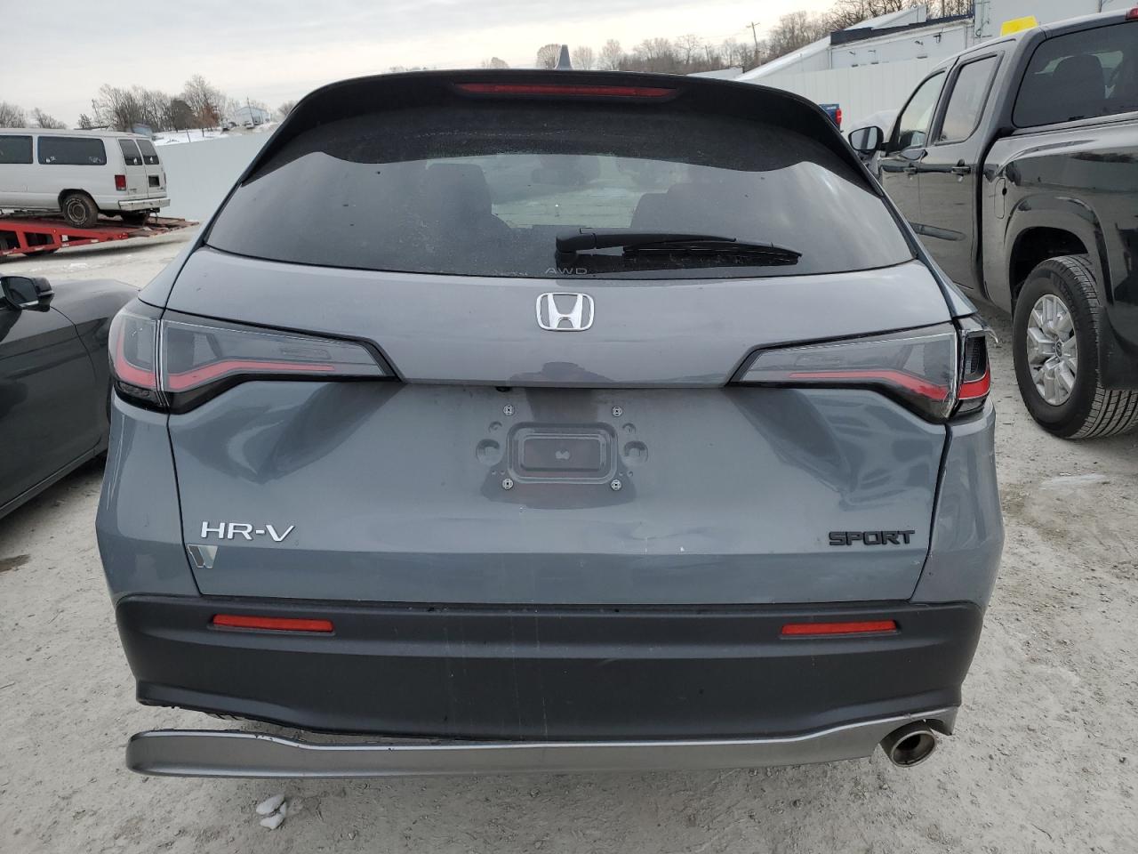 2024 HONDA HR-V SPORT VIN:3CZRZ2H53RM715609