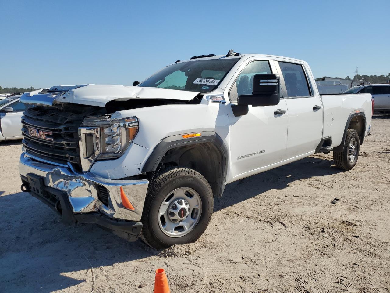 2022 GMC SIERRA C2500 HEAVY DUTY VIN:1GT48LEY2NF313582