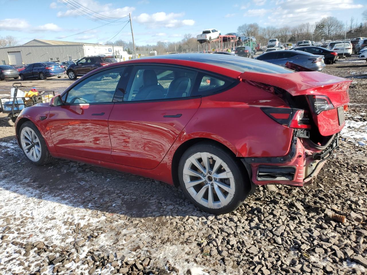 2022 TESLA MODEL 3  VIN:5YJ3E1EA4NF369149