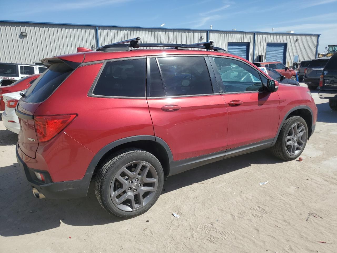 2023 HONDA PASSPORT EXL VIN:5FNYF8H57PB007264