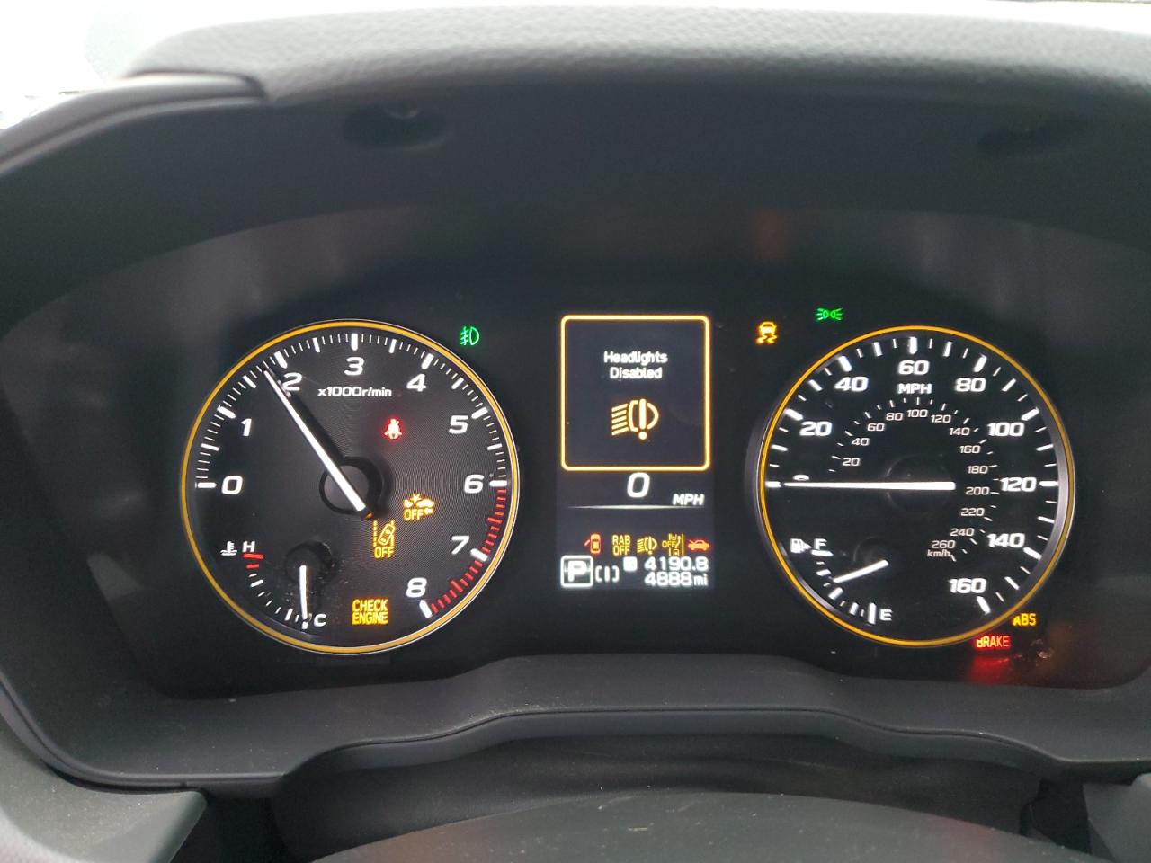 2024 SUBARU CROSSTREK WILDERNESS VIN:4S4GUHU64R3724524