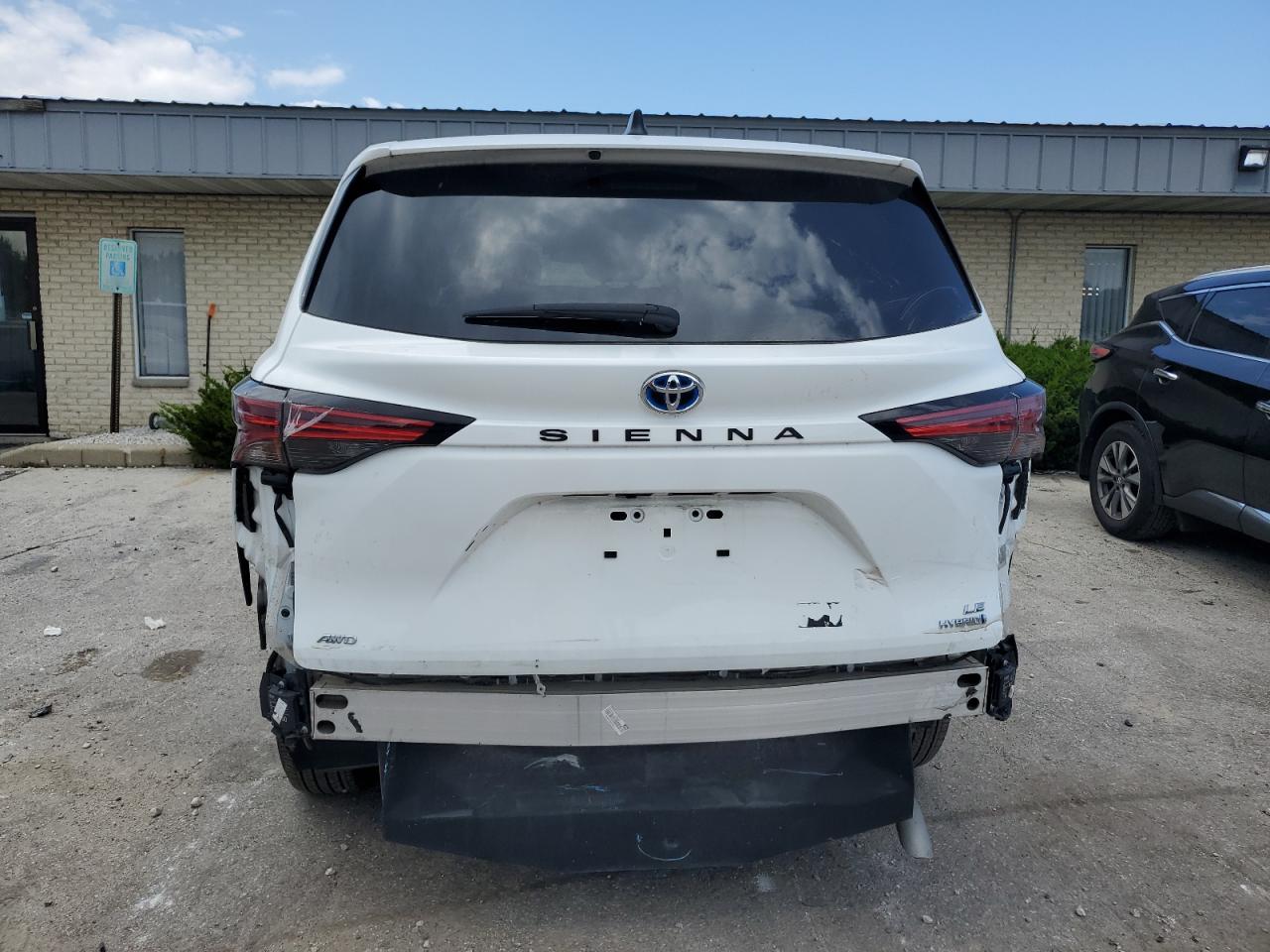 2022 TOYOTA SIENNA LE VIN:5TDKSKFC4NS072338