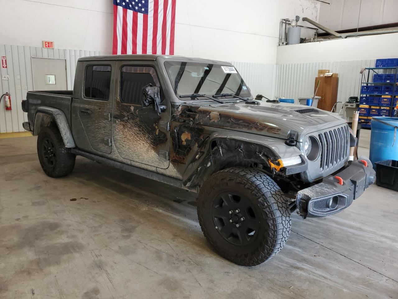 2022 JEEP GLADIATOR MOJAVE VIN:WP0AA2A8XNS255297