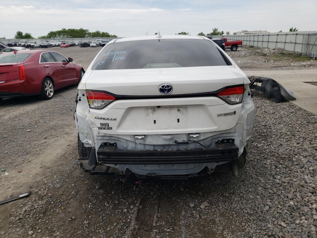 2022 TOYOTA COROLLA LE VIN:JTDEAMDE0N3014065