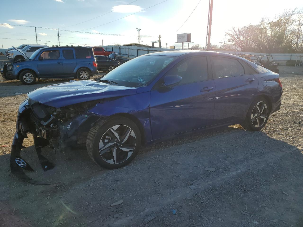 2023 HYUNDAI ELANTRA SEL VIN:KMHLS4AG8PU505275