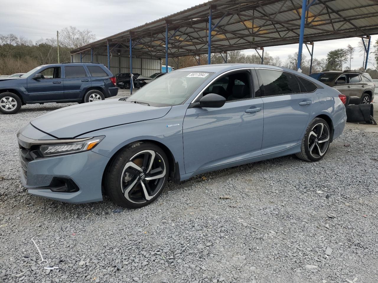 2022 HONDA ACCORD HYBRID SPORT VIN:1HGCV3F20NA021815