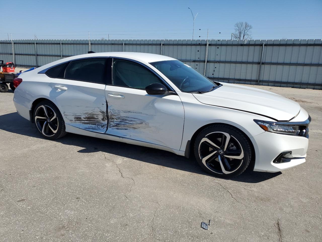 2022 HONDA ACCORD SPORT VIN:1HGCV1F3XNA024315