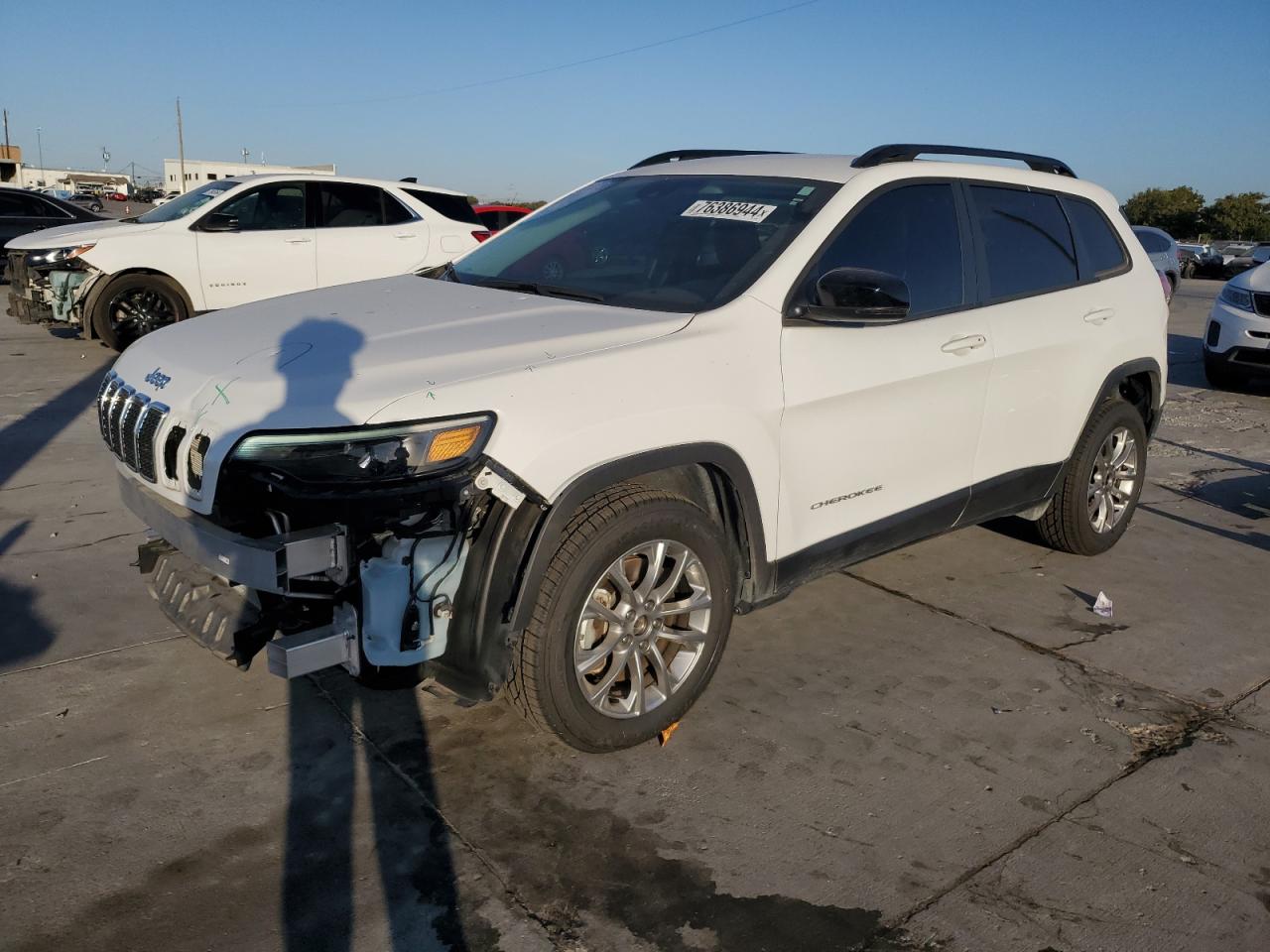 2022 JEEP CHEROKEE LATITUDE LUX VIN:1C4PJLMX5ND530369