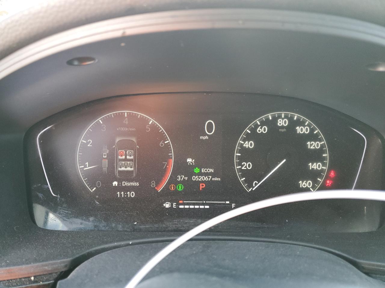 2023 HONDA CIVIC SPORT VIN:2HGFE2F51PH549823