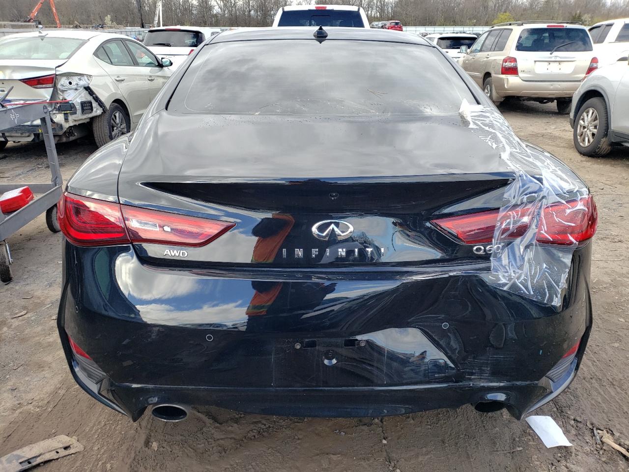 2022 INFINITI Q60 LUXE VIN:JN1EV7KL3NM630511