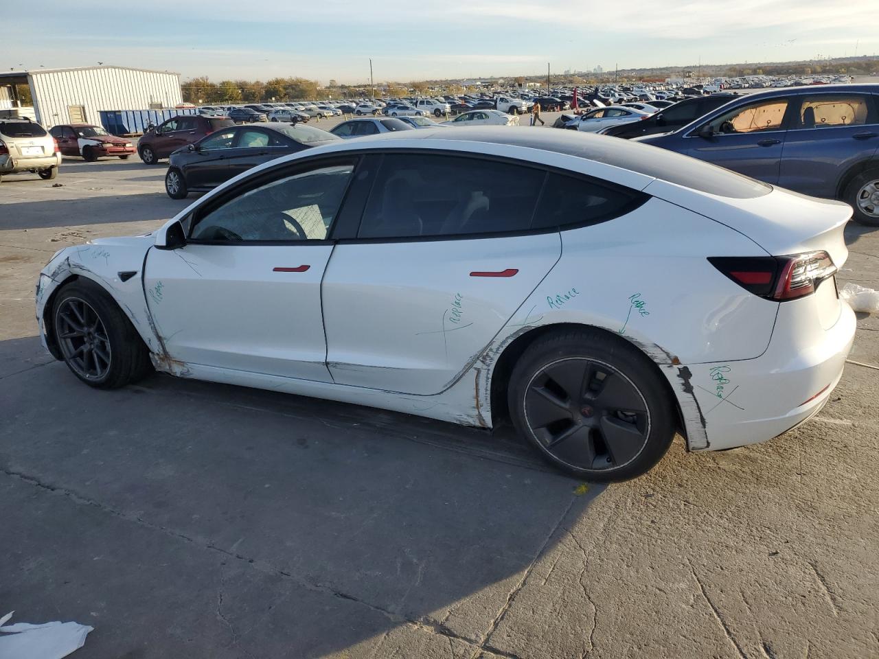 2022 TESLA MODEL 3  VIN:5YJ3E1EA7NF355097