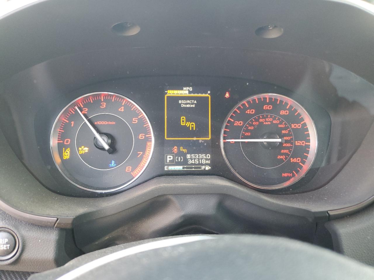 2022 SUBARU IMPREZA SPORT VIN:4S3GTAM60N3718793