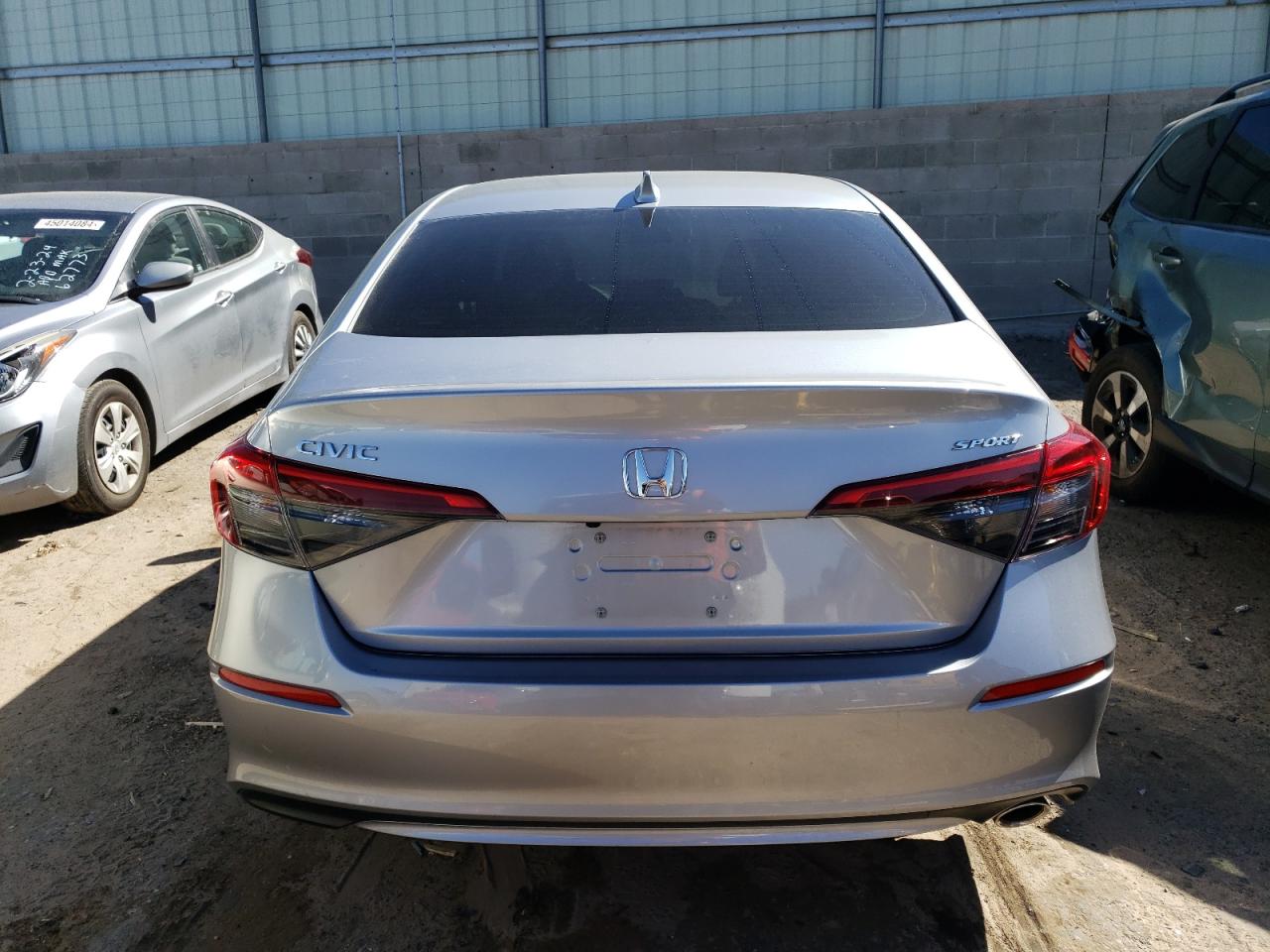 2022 HONDA CIVIC SPORT VIN:2HGFE2F55NH561079