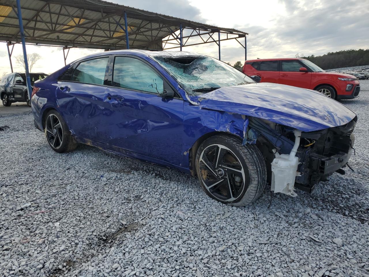 2023 HYUNDAI ELANTRA N LINE VIN:KMHLR4AFXPU491124