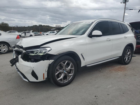 2022 BMW X3 XDRIVE30I VIN:5UX53DP04N9K31737