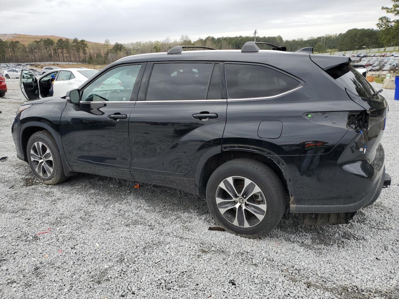 2022 TOYOTA HIGHLANDER HYBRID XLE VIN:5TDGBRCH7NS554106