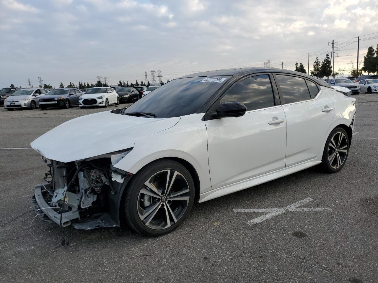 2023 NISSAN SENTRA SR VIN:3N1AB8DV7PY254505