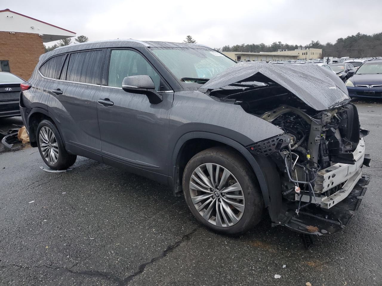 2022 TOYOTA HIGHLANDER PLATINUM VIN:5TDFZRBH5NS166347
