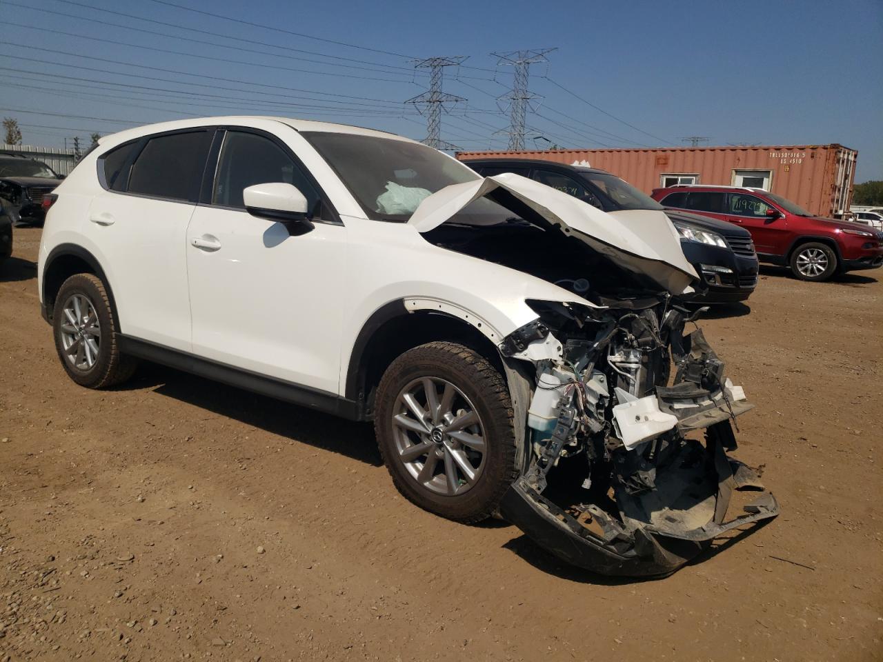 2022 MAZDA CX-5 PREFERRED VIN:JM3KFBCM0N0605443