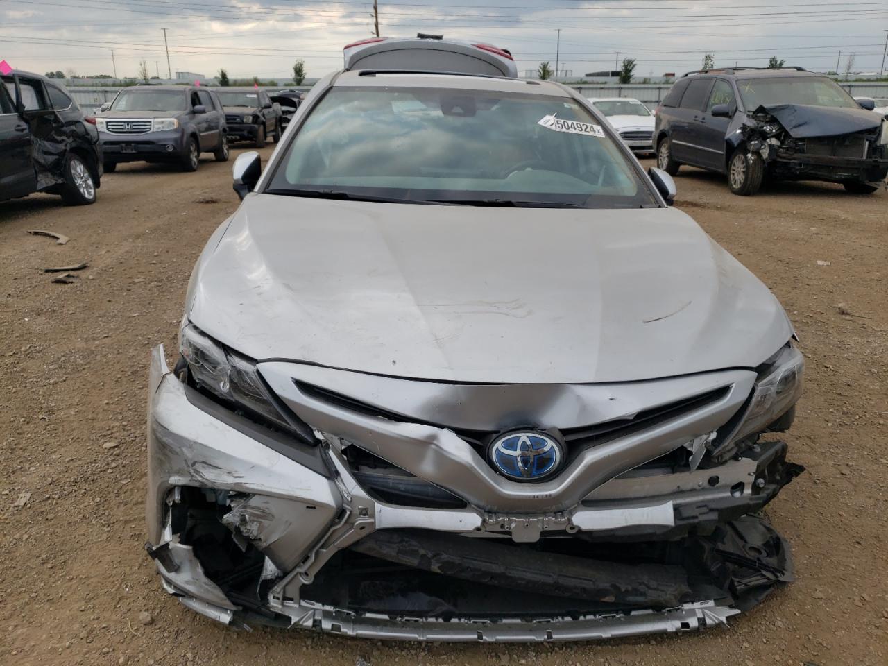 2022 TOYOTA CAMRY NIGHT SHADE VIN:4T1S31AK2NU595757