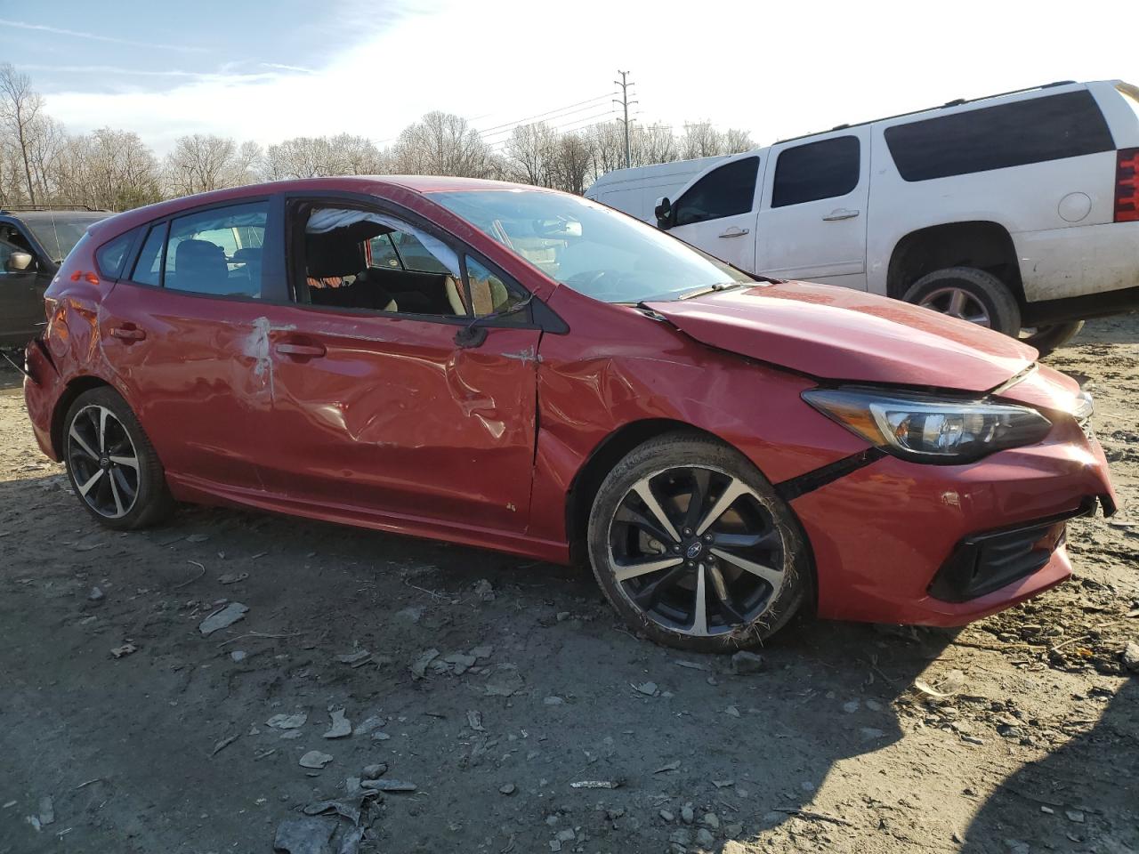 2023 SUBARU IMPREZA SPORT VIN:4S3GTAL6XP3708812